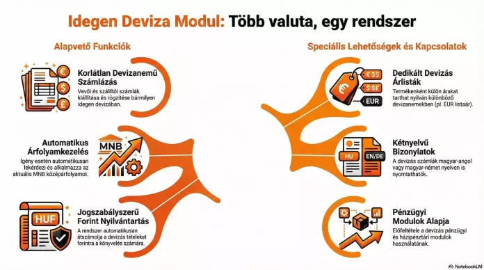 Idegen Deviza infografika